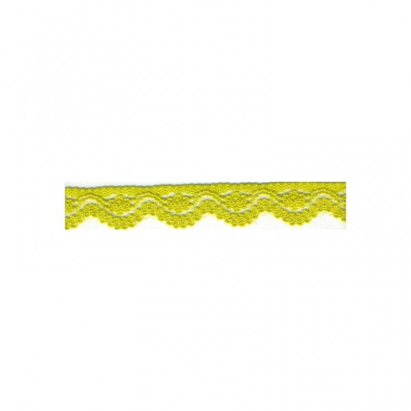 Nylonspitze Flower 12mm "lime"