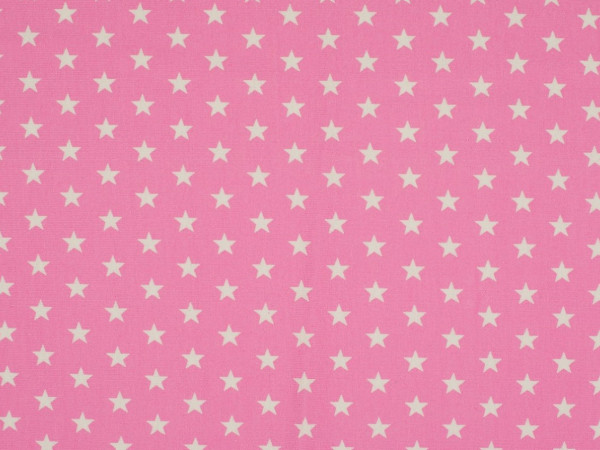 Baumwolljersey "Sterne" rosa