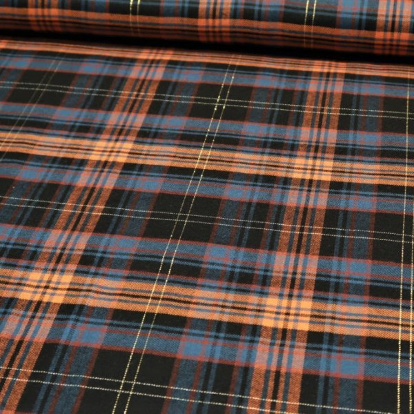 Viskose Twill Lurex "Karo"