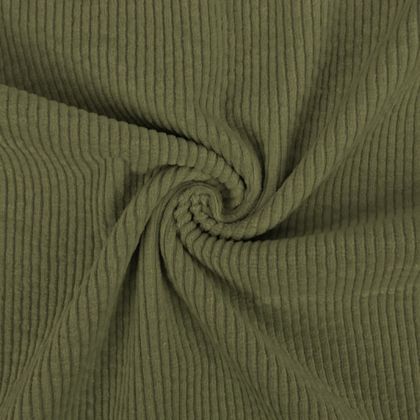 elasticher Breitcord WASHED "oliv"