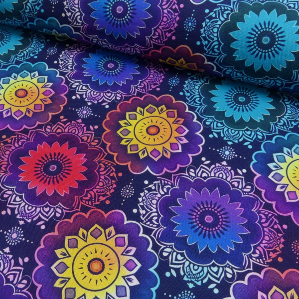 Canvas "Mandala" lila