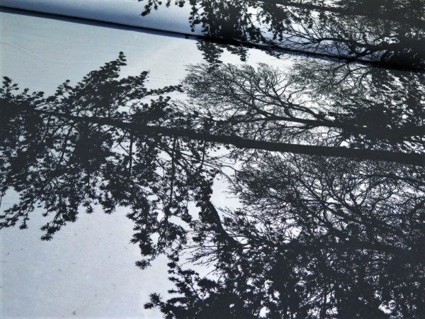 Sommersweat "Wyld Forest" blaugrau