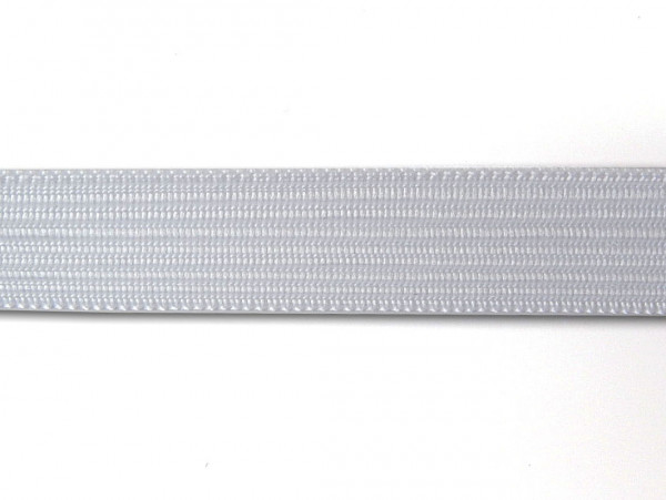 Stäbchenband Rigeline " 7mm " weiss