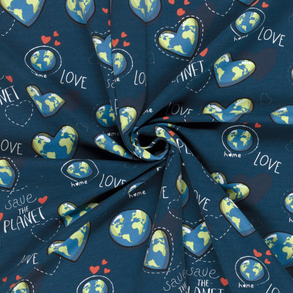 Sweat "Save the Planet" blau