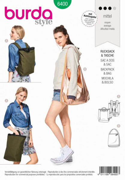 Rucksack + Tasche - 6400