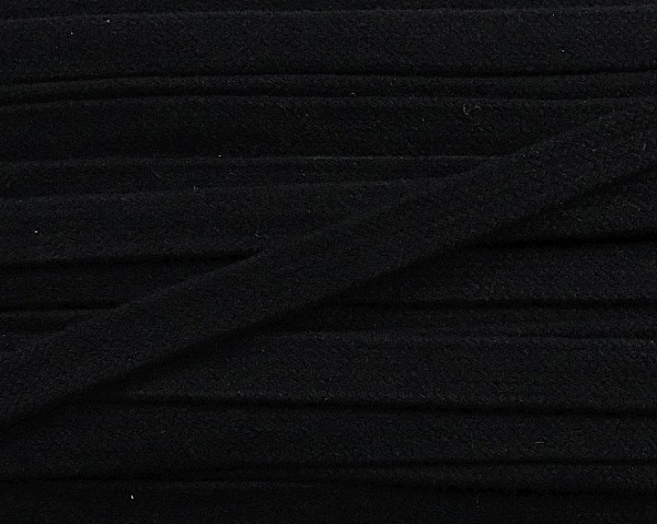Flachkordel " schwarz "
