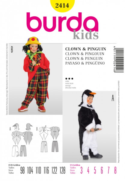 Pinguin + Clown - 2414