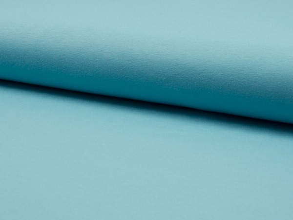 Baumwolljersey "dusty aqua"