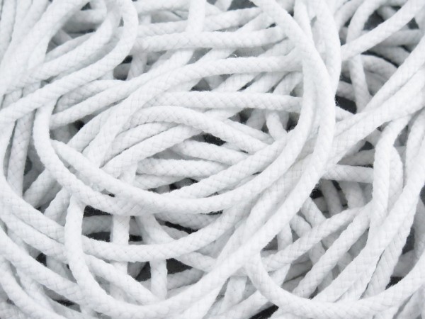Kordel 5mm weiss