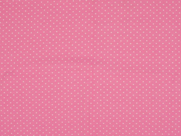 Baumwolljersey "Dots" rosa