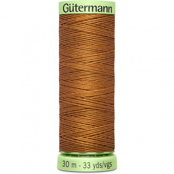 Knopflochgarn - Zierstichfaden - rost