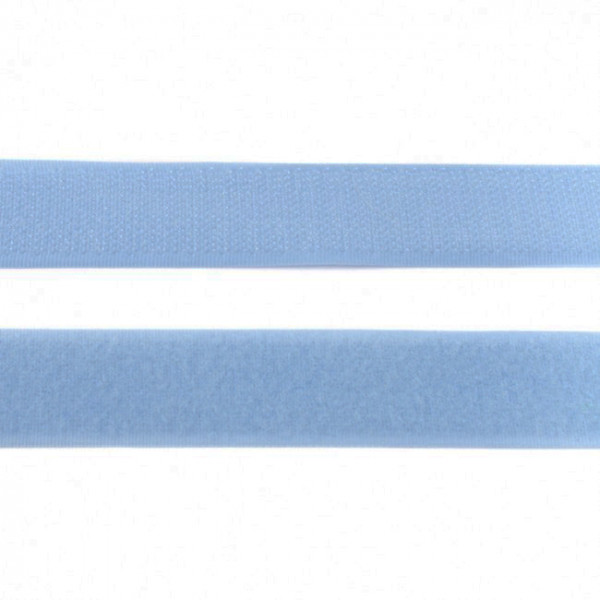 Klettband 25mm "hellblau"