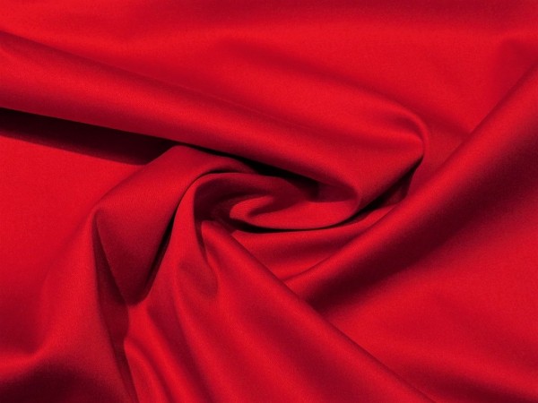 Baumwollsatin "rot"