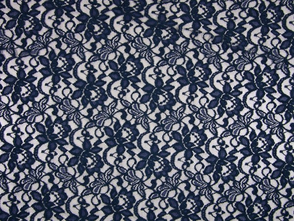Elastische Spitze Candy "navy"