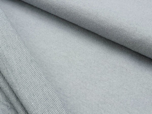 Jaquard-Sweat hellgrau