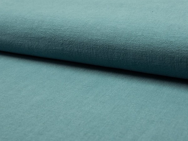 Leinen "Stonewashed" darkmint