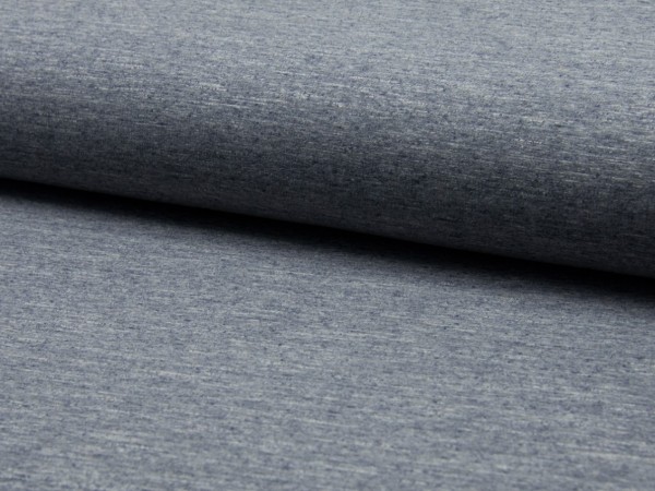 Kuschelsweat "Jogging Melange" dunkelblau