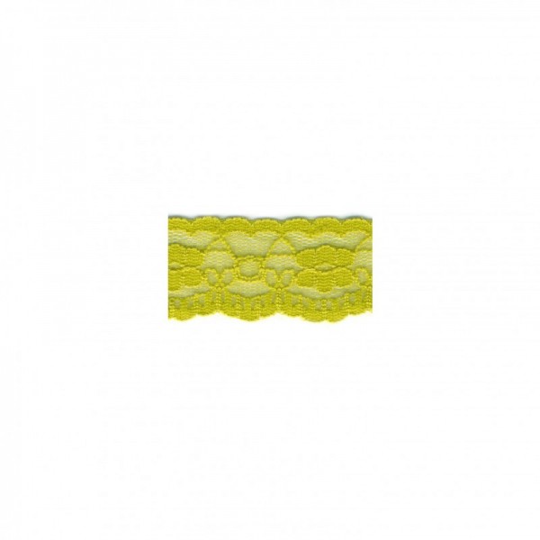 Nylonspitze Flower 25mm "lime"