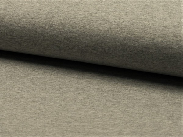Kuschelsweat "hellgrau meliert"