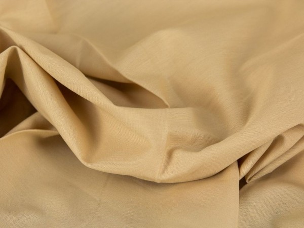 Baumwollstoff "beige"