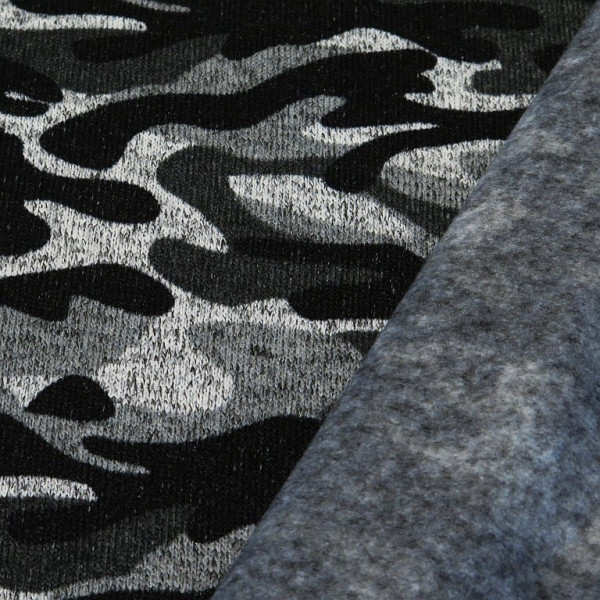 Winter Strick "Camouflage" schwarz