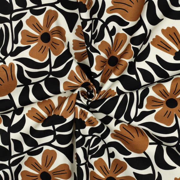 Canvas "Retro Flower"