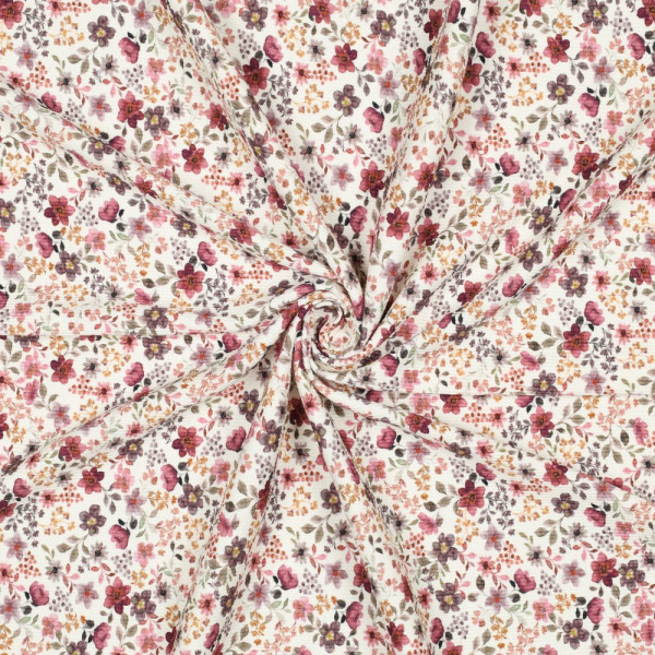 Ripp Jersey "Streublumen"