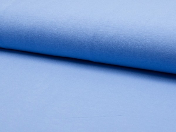 Baumwolljersey " himmelblau"