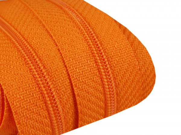 Reißverschluss Meterware " orange "
