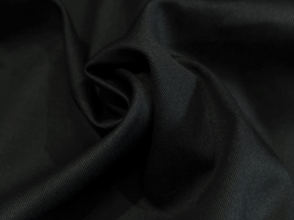 Baumwollgabardine "schwarz"