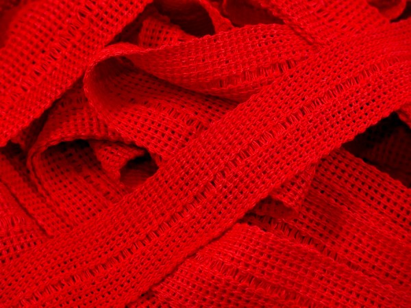Wolltresse "rot"