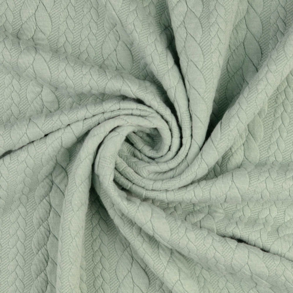 Zopf-Jacquard "mint"