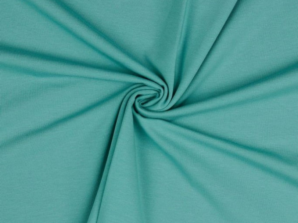 Baumwolljersey "dunkel mint"