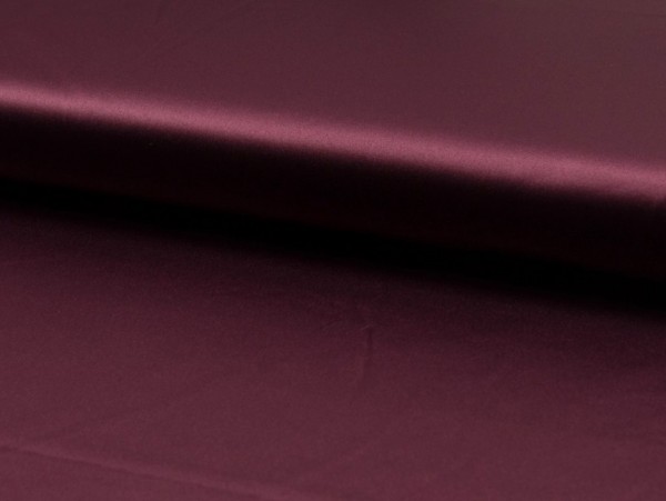 Stretchsatin "weinrot"