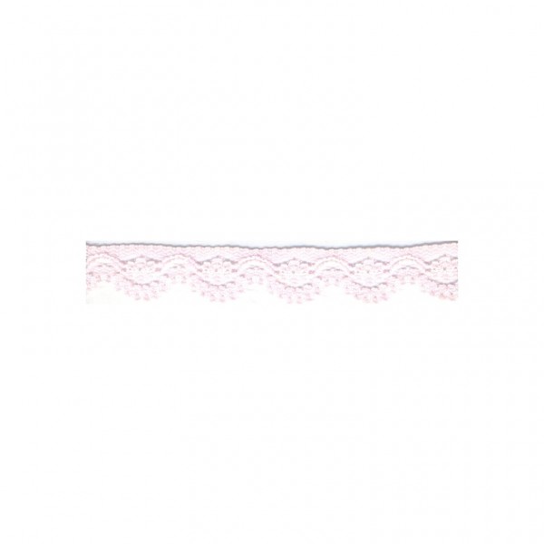 Nylonspitze Flower 12mm "rosa"