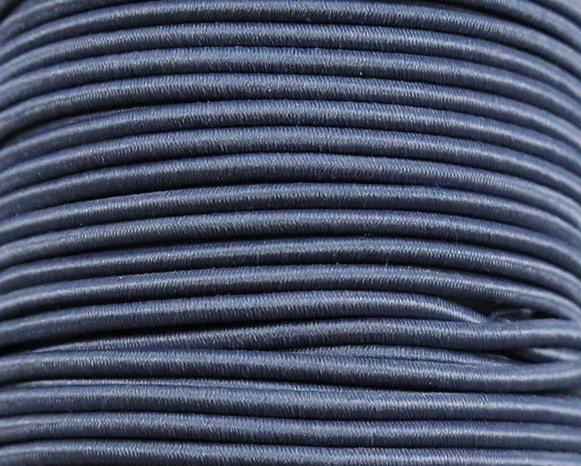 Gummikordel " grau " 3mm