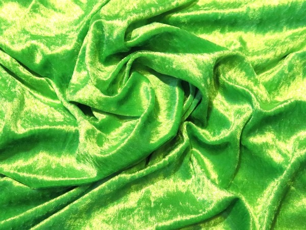 Pannesamt "grasgrün"