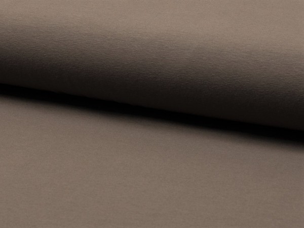 Baumwolljersey "taupe"