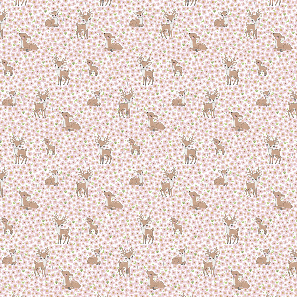 Baumwolljersey "Little Deers"