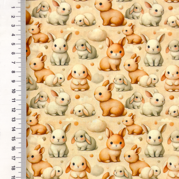 Baumwollstoff "Sweet Little Rabbit"