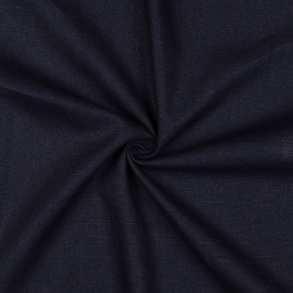 Leinen Washed "dunkelblau"