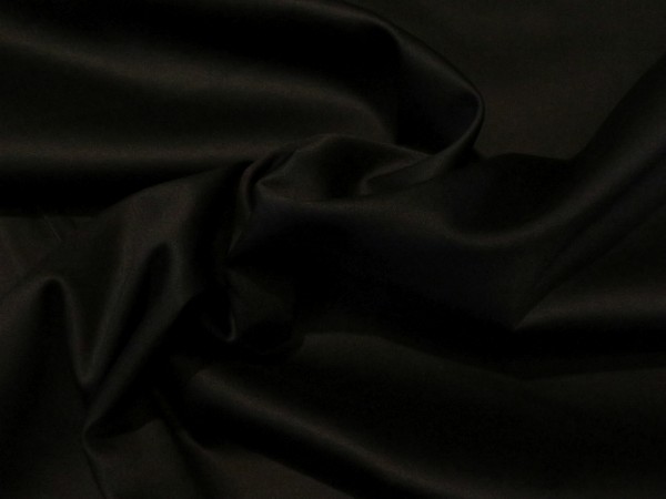 Baumwollsatin "schwarz"
