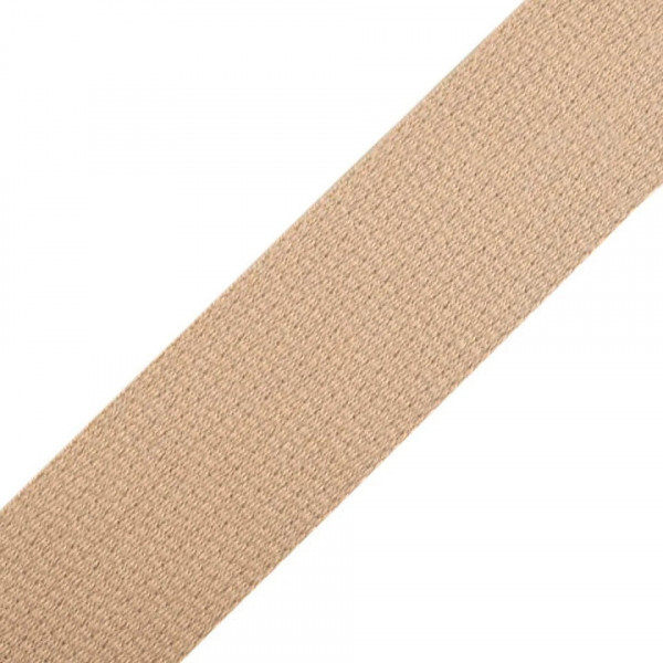 Baumwollgurtband "beige" 30mm