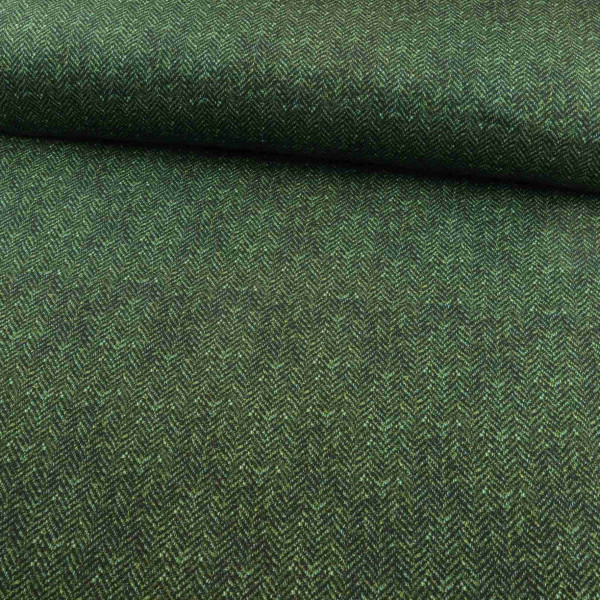 Sweat "Fischgrät" grün