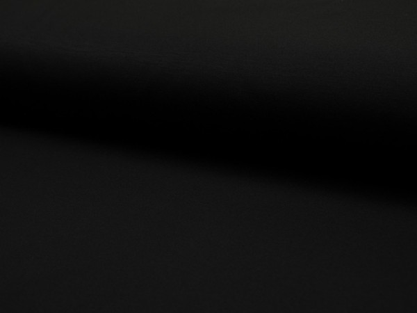 Heavy Punto Jersey "Brushed" schwarz