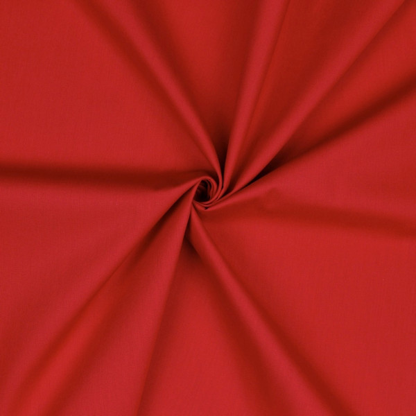 Baumwollstoff "rot"