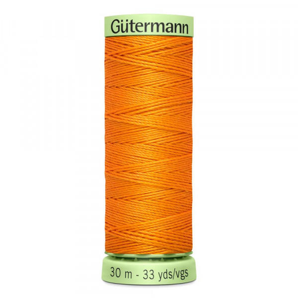 Knopflochgarn - Zierstichfaden - orange