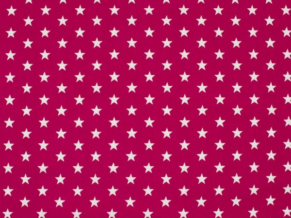 Baumwolljersey "Sterne" pink