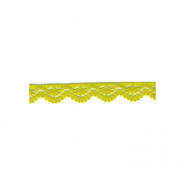 Nylonspitze Flower 12mm "lime"