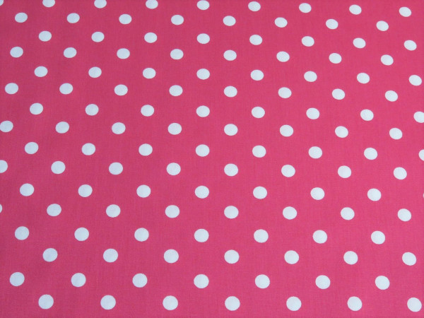 Baumwollstoff "Dots" pink